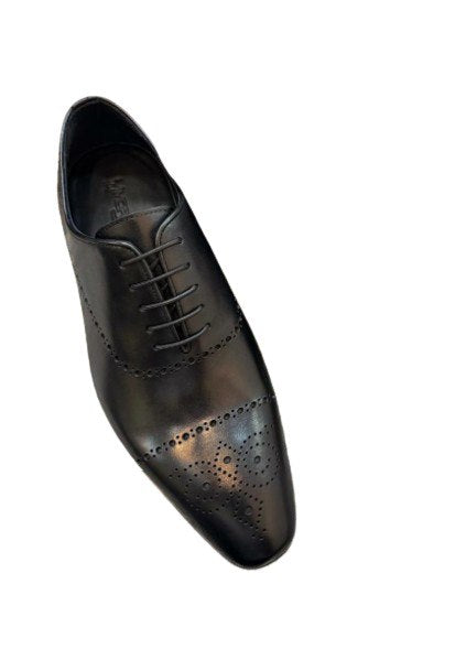 Men's Brogue Wingtip Oxford in Black