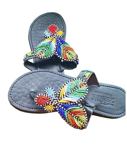 BEAUTIFUL LADIES HIGH QUALITY FLAT SLIPPERS.