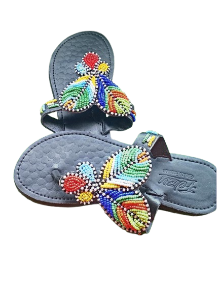 BEAUTIFUL LADIES HIGH QUALITY FLAT SLIPPERS.