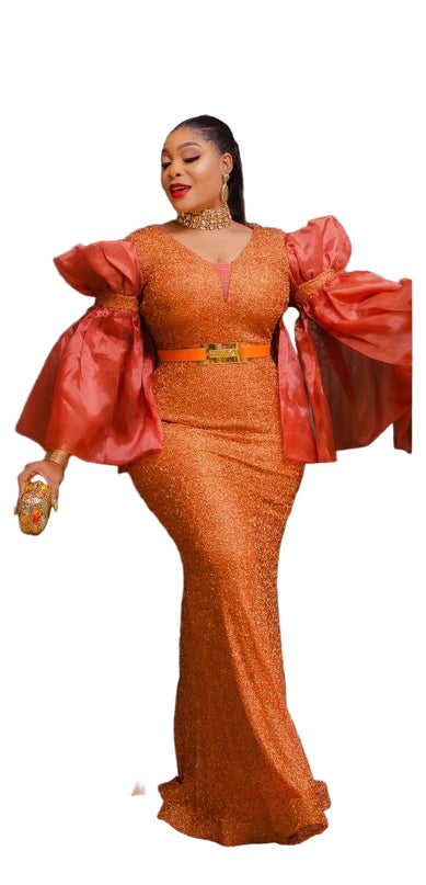PREMIUM LADIES COLOURFUL GOWN