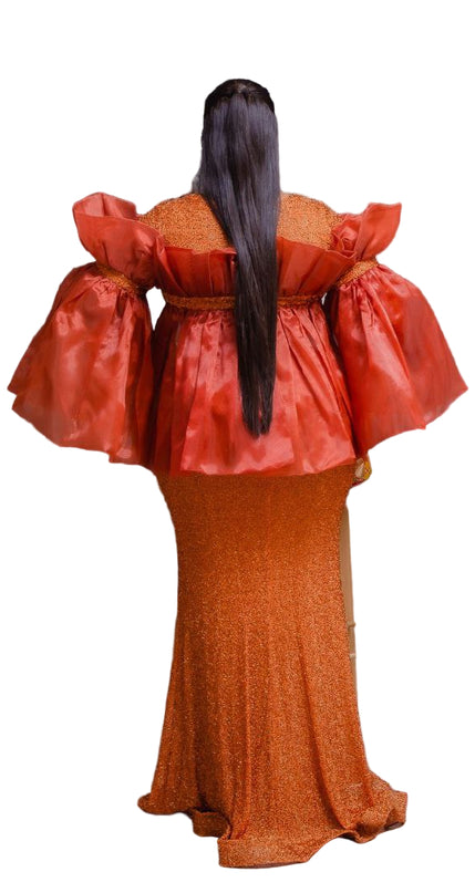 PREMIUM LADIES COLOURFUL GOWN