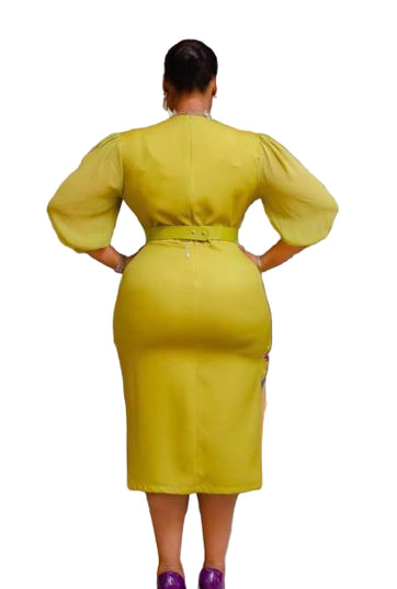 PREMIUM LADIES SHORT COLOURFUL GOWN