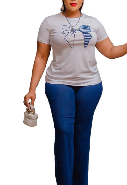NEW PREMIUM LADIES TOP & JEANS PANT