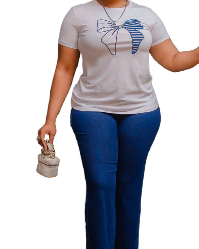 NEW PREMIUM LADIES TOP & JEANS PANT