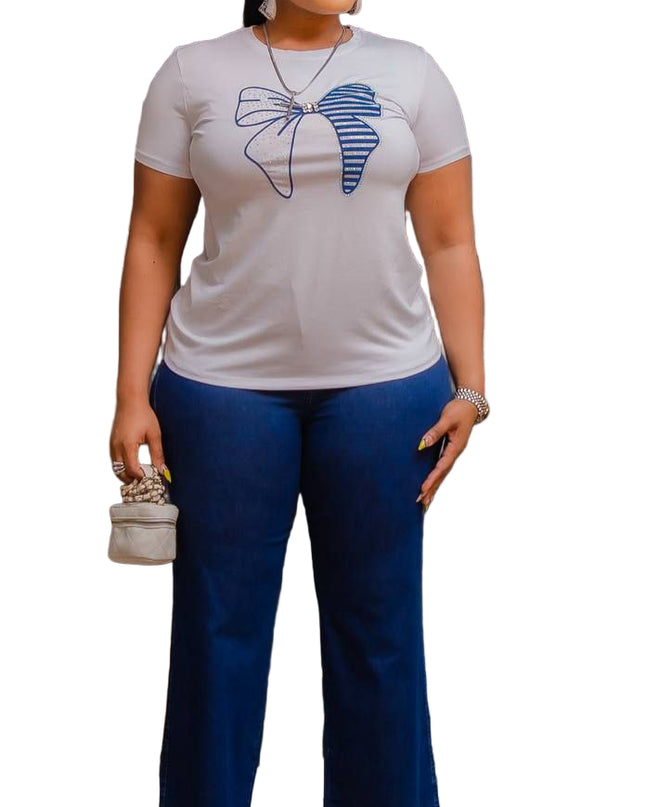 NEW PREMIUM LADIES TOP & JEANS PANT