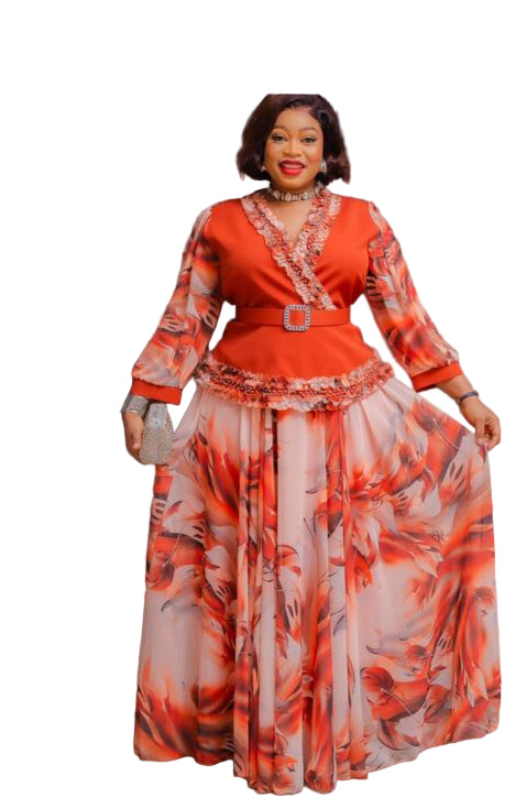 GORGEOUS LADIES SIMPLE DESIGNED OUTFIT
