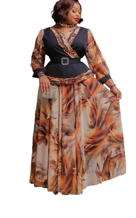 GORGEOUS LADIES SIMPLE DESIGNED OUTFIT