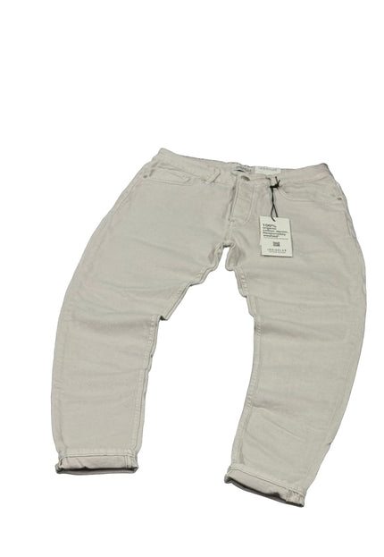 Men's Clean Wash Slim Jeans in Light Khaki