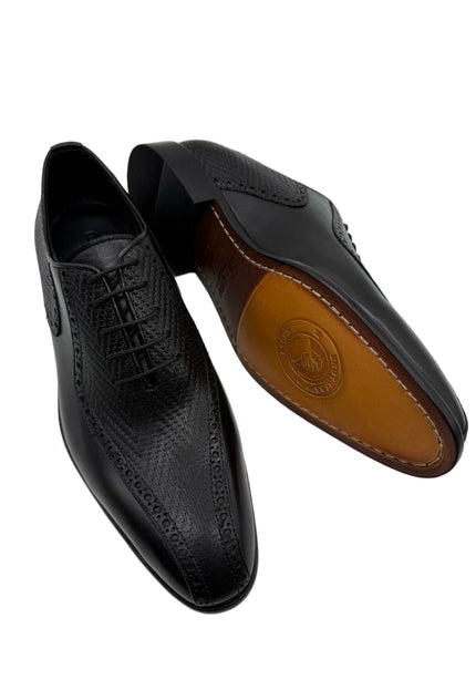 MEN'S TEXTURED BROGUE OXFORDS
