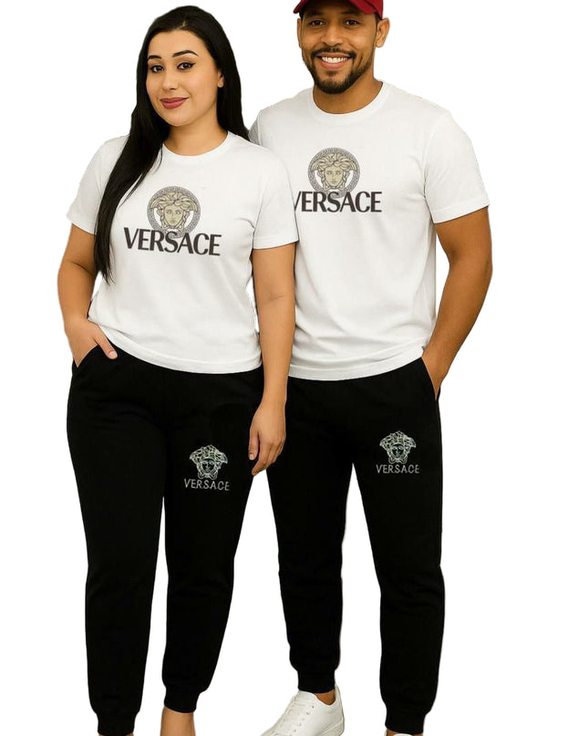 MEN'S CENTER LOGO 2-PIECE SET