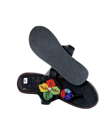 LADIES' SIMPLE FLOWER BEADED SLIPPER