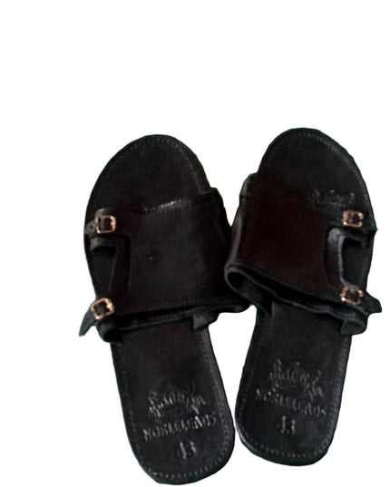 MEN'S DOUBLE BUCKLE SLIDES