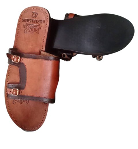 MEN'S DOUBLE BUCKLE SLIDES
