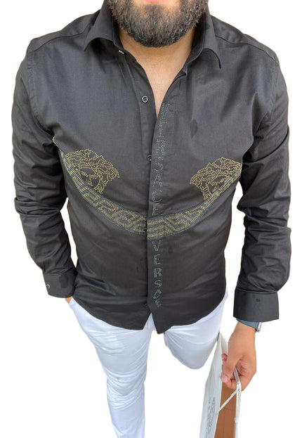 MEN'S STUDDED SHIRT