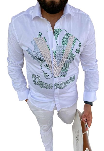 MEN'S V-LEAF LONG SLEEVE SHIRT