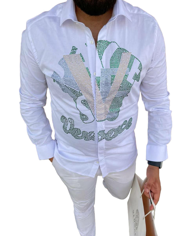 MEN'S V-LEAF LONG SLEEVE SHIRT