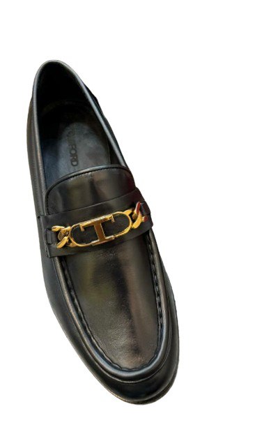 Men's Tom Ford Chain Loafer in Black