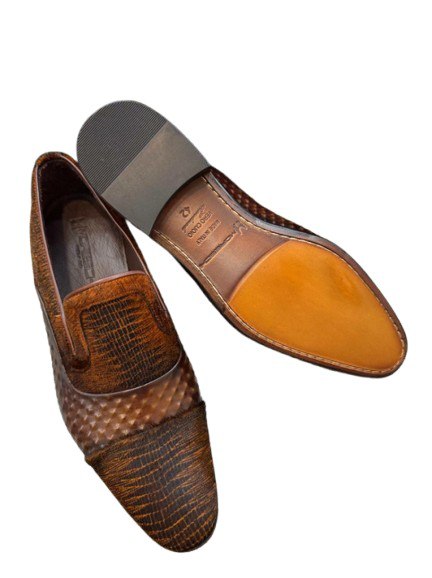 MEN'S TEXTURED PANEL LOAFER