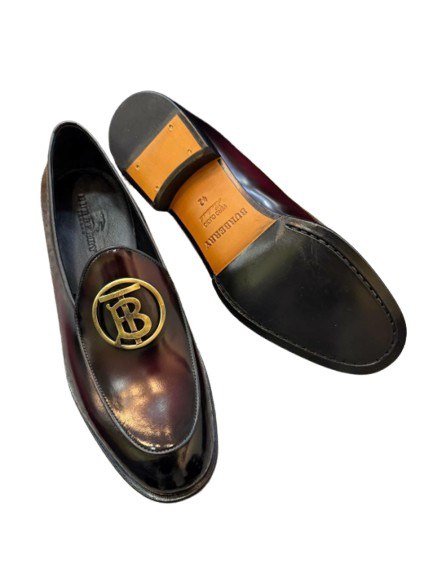 MEN'S BURBERRY TB LOGO LOAFER
