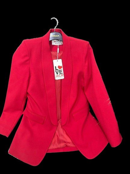 PREMIUM LADIES LUXURY SOLID COLOR SHAWL LAPEL RUCHED SLEEVE BLAZER COLLECTION