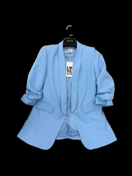 PREMIUM LADIES LUXURY SOLID COLOR SHAWL LAPEL RUCHED SLEEVE BLAZER COLLECTION