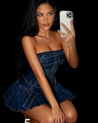 Vintage Dark Blue Wash