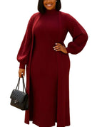 Burgundy Ribbed Set