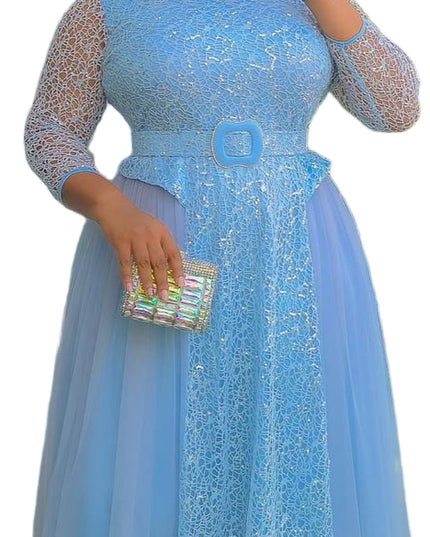 NEW PREMIUM GORGEOUS LADIES LONG COLOURFUL GOWN