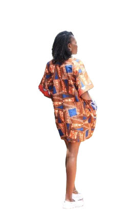 GORGEOUS LADIES ANKARA PRINTS MINI DRESSES