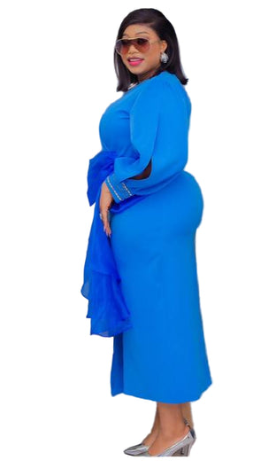 PREMIUM GORGEOUS LADIES LONG COLOURFUL GOWN
